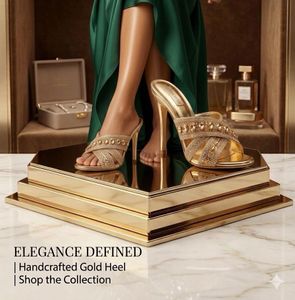 Heavy Work Golden Heels