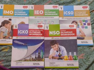 Class 1 Olympiad Workbook Set, used
