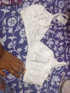 White Bra with Tag