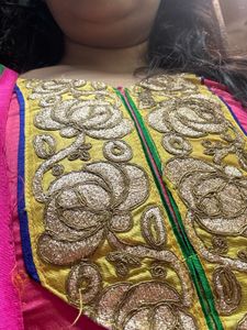 Partywear suit with heavy dupatta