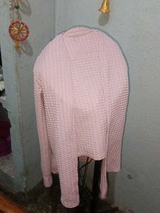 Light Pink top with Cardigan