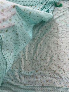 Floral Print Dupatta with tassels