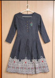 Elegant Embroidered Dress