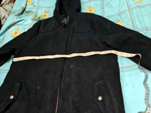 Classic Navy Hooded Coat