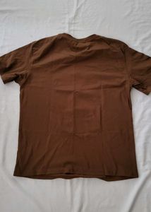 Savana Cute Brown Labubu Cartoon Graphic T-Shirt