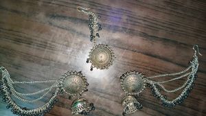 Jhumka &amp; Maangtika Set