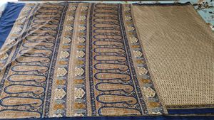 Elegant Paisley Print Saree