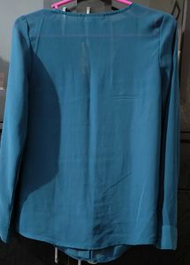 Elegant Besiva Teal Blouse