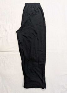IetsFrans Black Baggy Fit Sweatpants ( unisex )