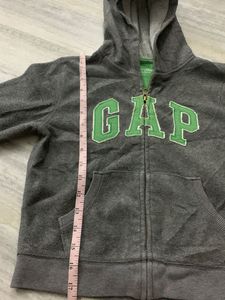 GAP Grey Zip-Up Hoodie