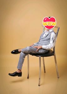 Boys' Dress Shirt & Vest Set