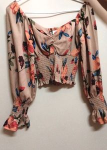 Peach Coloured Top