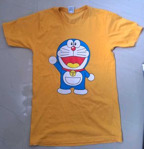 Cute Doraemon Graphic T-Shirt