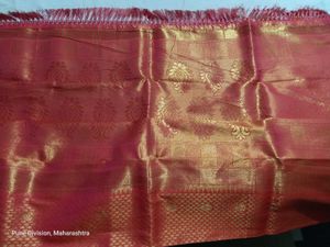 Vibrant Pink Silk Saree