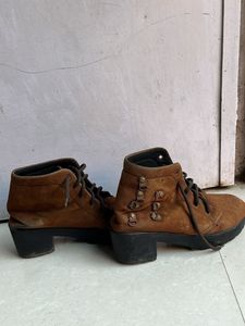 Brown Suede little bit cowboy type grunge aestheti
