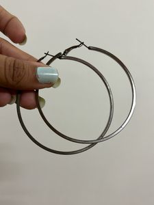 Set Of 3 Preloved Hoop Earrings