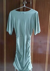Chic Ruched Mini Dress