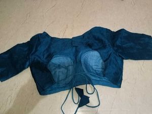 Stylish Navy Blue Blouse