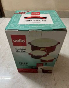 🆕Cello Insulated Hot Pot Set of 3