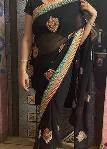 Black Saree