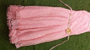 Pink Lace Dress