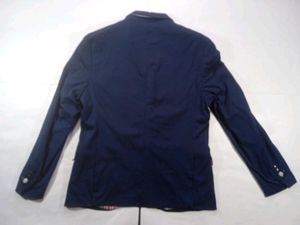 Zara Men's Navy Blue Blazer