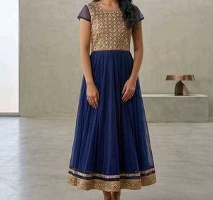 Elegant Navy Blue Gown( LIMITED OFFER)