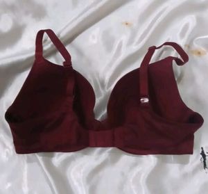 Maroon Padded Bra