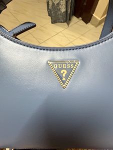 Authentic Guess Blue Shoulder Bag