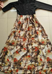 Floral Print Maxi Dress