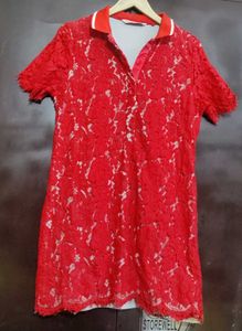 Red 🔴 Top Floral Print & Coler For 34 Bust