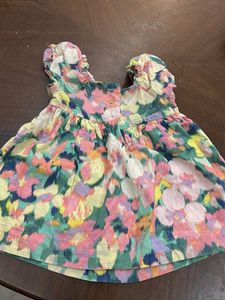 GAP BABY Floral Print Dress