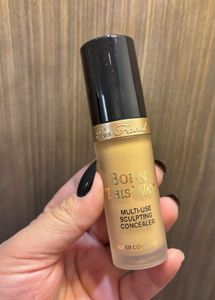 Too Faced Born This Way Concealer:- Warm beige