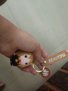Cute Harry Potter Character Keychains (Set of 4)