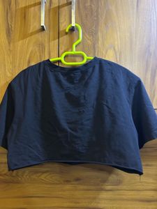 Flames Cropped T-Shirt