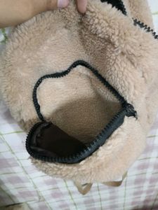 Cute Teddy Bear Fluffy Backpack