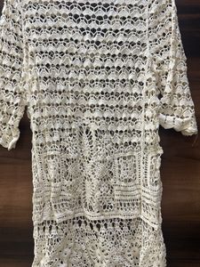 Boho Crochet Tunic Top
