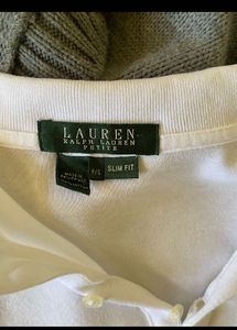 Ralph Lauren Classic White Polo Shirt