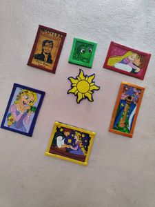Handmade Disney Tangled Wall Decor –  7 -paintings