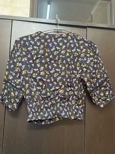 Pimkie Floral Print Cropped Top