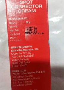 VC Lipoz Spot Corrector Cream