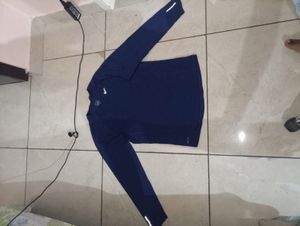 Men's Navy Nike Long Sleeve Shirt