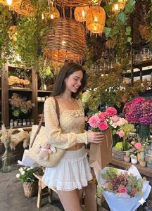 Chic Floral Smocked Top
