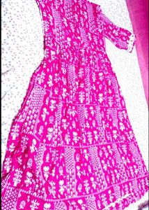 pure handwork chikenkari kurti
