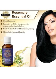 Rosemary Essential Hair Oil + Qraa Instant Facial