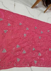 original kundan work Saree