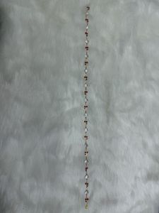 Elegant Neckpiece with Ruby &amp; Crystal Accents