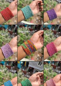 Heart glass bangles trending