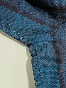 Blue Checked Shirt (Men)