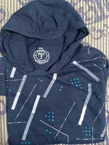 Men's Graphic Print Hoodie T-Shirt